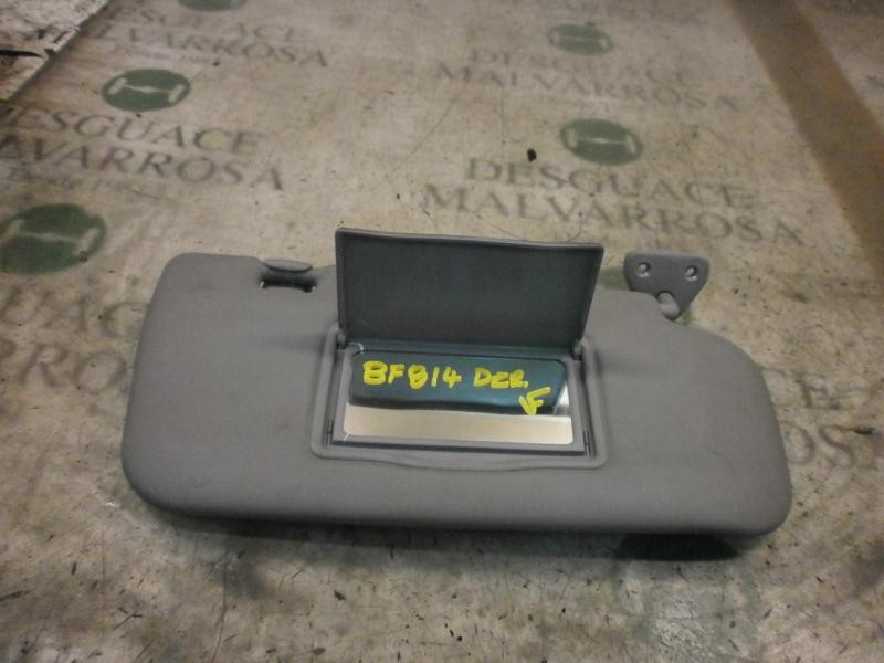 Recambio de parasol derecho para nissan primera berlina (p12) visia referencia OEM IAM 96400AV708  