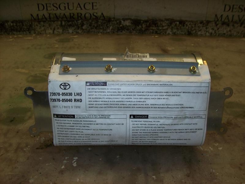 Recambio de airbag delantero derecho para toyota avensis monovolumen (t22) 2.0 sol referencia OEM IAM 7397005030 6071240035 6071