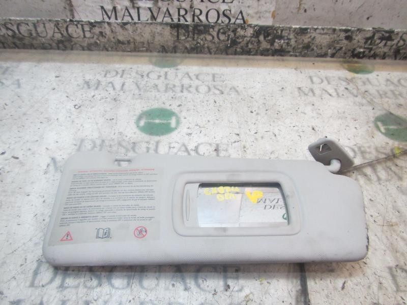 Recambio de parasol derecho para renault megane iii coupe 1.9 dci diesel fap referencia OEM IAM 964007324R  