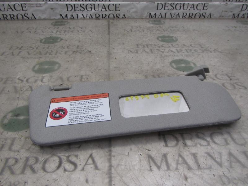 Recambio de parasol derecho para chevrolet aveo 1.4 cat referencia OEM IAM   