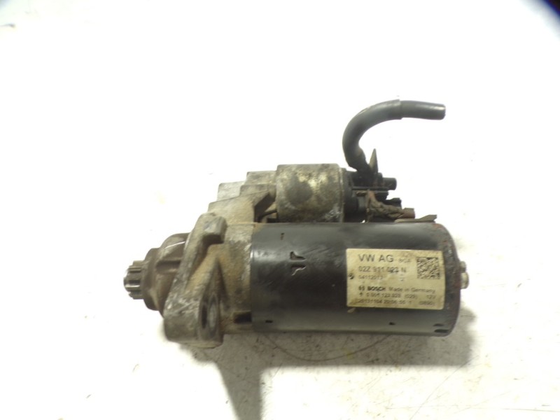 Recambio de motor arranque para volkswagen polo (6r1) 1.6 tdi referencia OEM IAM 02Z911023NX 02Z911023N 0001123128