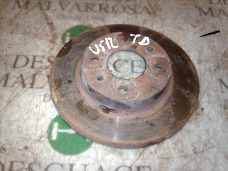 Recambio de disco freno trasero para fiat coupe (175) 1.8 16v cat referencia OEM IAM   