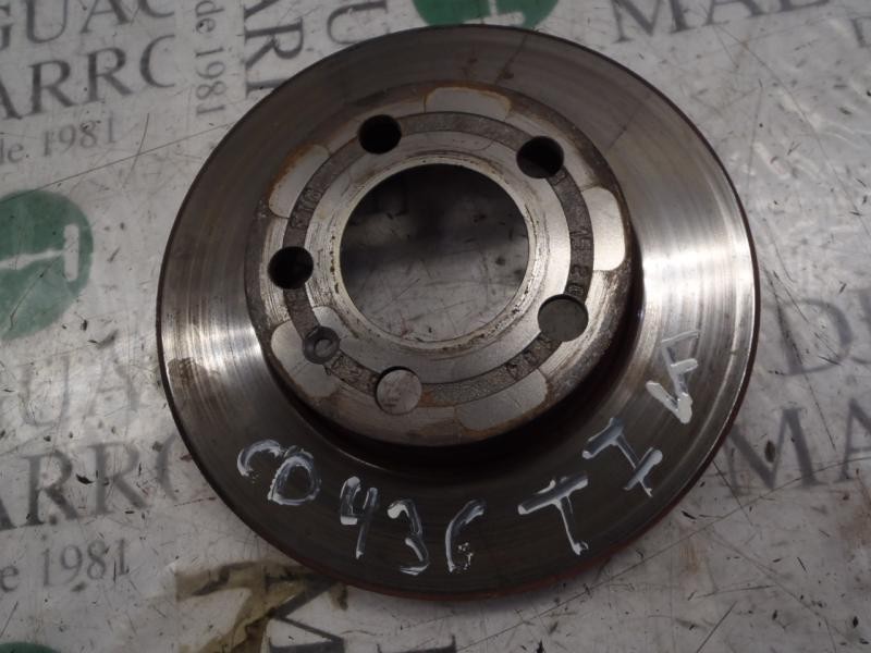 Recambio de disco freno trasero para audi tt (8n3/8n9) 1.8 t coupe (110kw) referencia OEM IAM 1J0615601N  