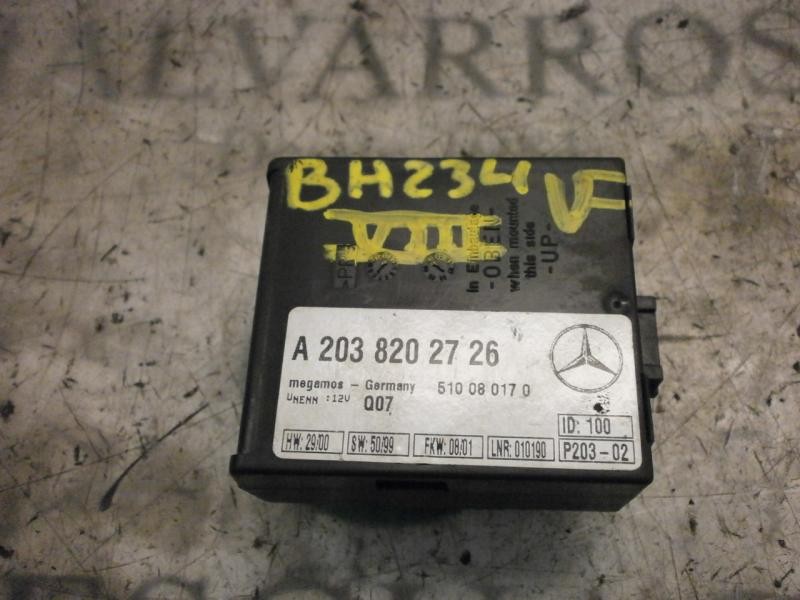 Recambio de modulo electronico para mercedes-benz clase c (w203) berlina 200 cdi (203.004) referencia OEM IAM A2038202726 A20382