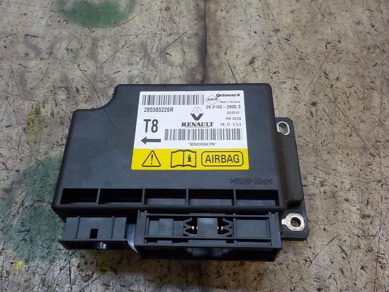 Recambio de centralita airbag para renault megane iii sport tourer expression referencia OEM IAM 285587590R 237100777R 