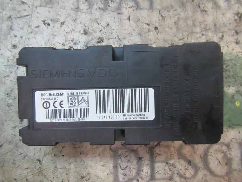 Recambio de modulo electronico para citroën c5 berlina 2.0 16v cat (rfj / ew10a) referencia OEM IAM  9664919880 