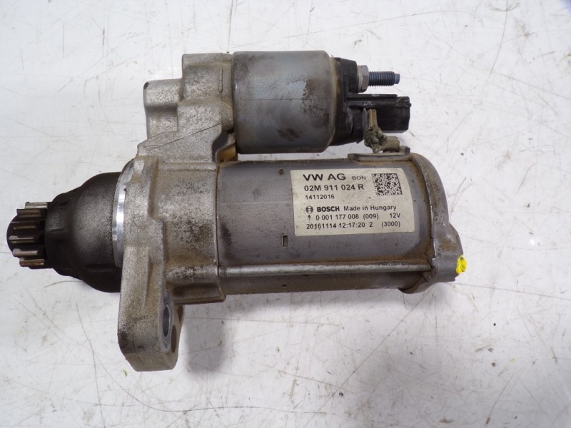 Recambio de motor arranque para seat ibiza (6p1) 1.2 tsi referencia OEM IAM 02M911021H 02M911024R 0001177008