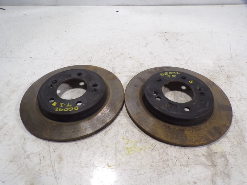 Recambio de disco freno trasero para hyundai ioniq hybrid referencia OEM IAM 58411G2300  