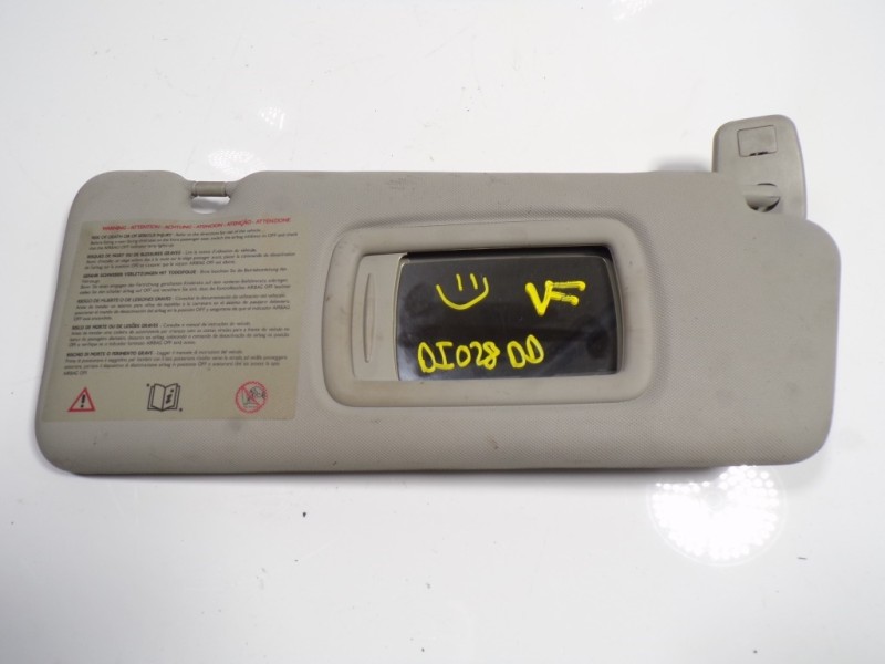 Recambio de parasol derecho para renault megane iii coupe 1.5 dci diesel fap referencia OEM IAM 964007324R  