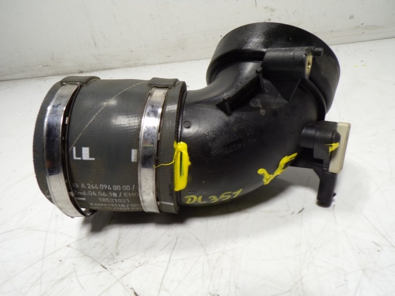 Recambio de tubo intercooler para mercedes-benz clase glc (w253) 2.0 cgi cat referencia OEM IAM A2640940000 A2640940000 A0091538