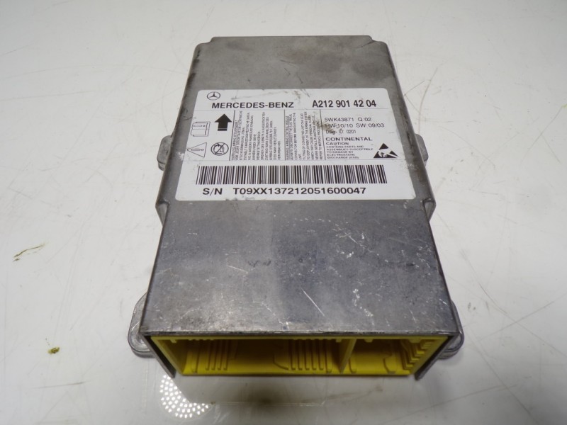 Recambio de centralita airbag para mercedes-benz clase e (w212) lim. 2.1 cdi cat referencia OEM IAM A2129014204 A2129014204 