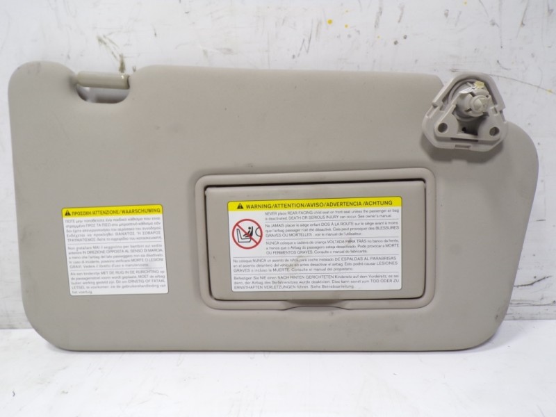 Recambio de parasol derecho para nissan juke (f15) 1.6 16v cat referencia OEM IAM 964001KA6A  