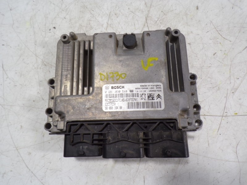 Recambio de centralita motor uce para peugeot 308 active referencia OEM IAM 1610808580 9666729580 0281030548