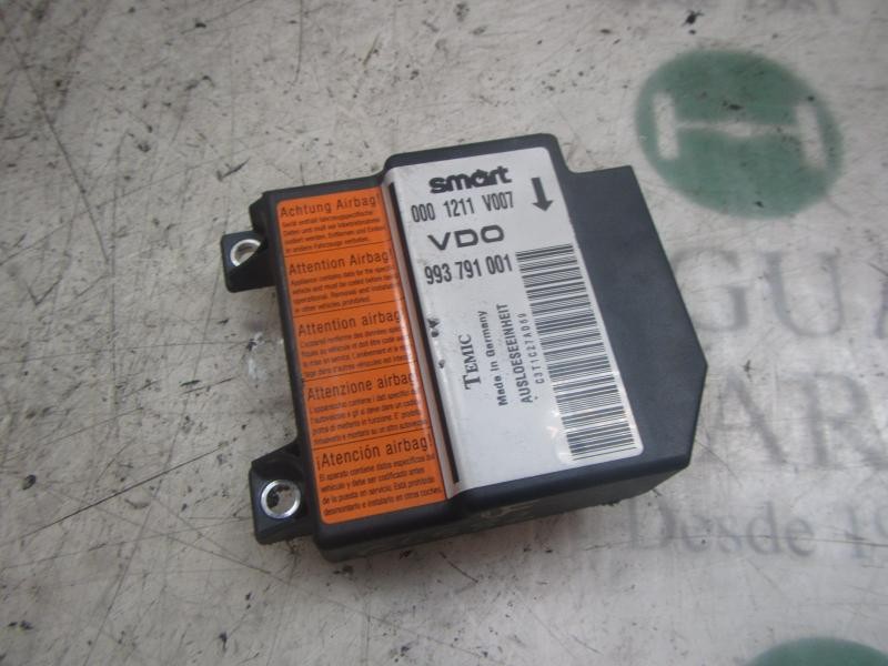 Recambio de centralita airbag para smart coupe smart fun referencia OEM IAM Q0001211V012000000 0001211V007 993791001