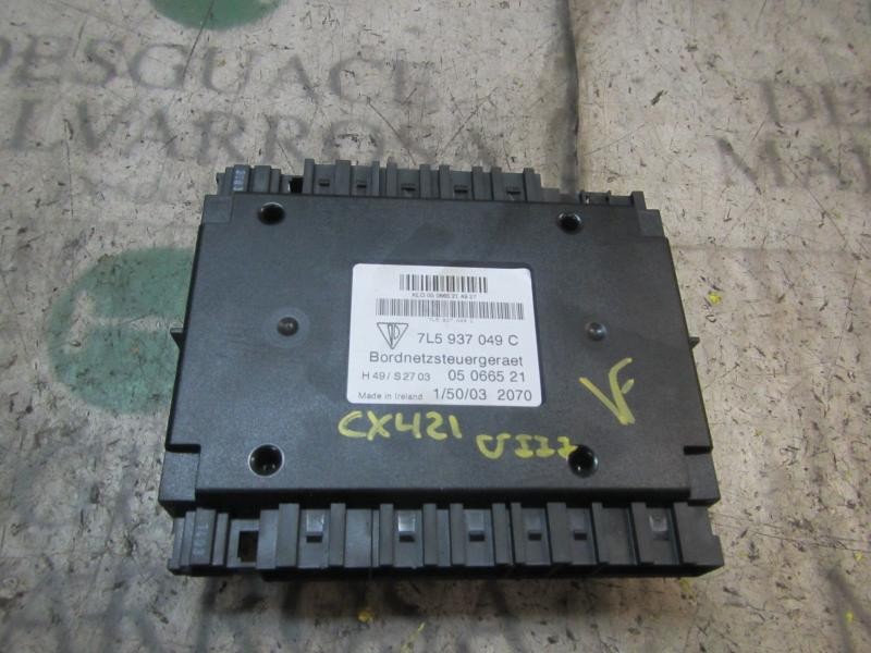 Recambio de modulo electronico para porsche cayenne (typ 9pa) 3.2 v6 cat referencia OEM IAM  7L5937049C 