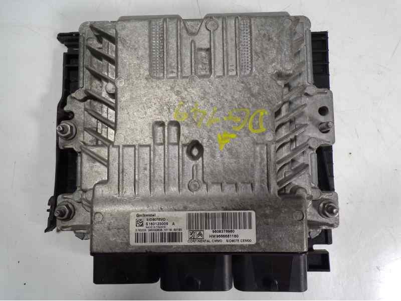 Recambio de centralita motor uce para citroën c4 picasso 1.6 hdi fap referencia OEM IAM 1610104380 9808376980 