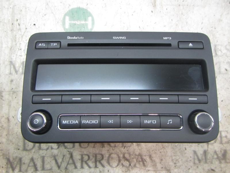 Recambio de sistema audio / radio cd para skoda fabia (5j2 ) 1.2 referencia OEM IAM 5J0035161D 5J0035161D 