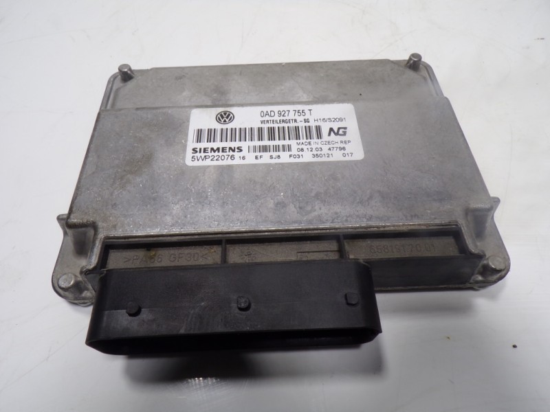 Recambio de centralita motor uce para volkswagen touareg (7la) 2.5 tdi referencia OEM IAM 070997016E 0AD927755T 5WP22076