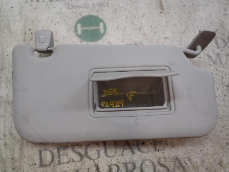 Recambio de parasol derecho para ford fiesta (cb1) trend referencia OEM IAM 1702309  