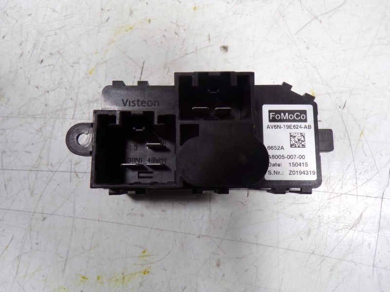 Recambio de resistencia calefaccion para ford focus lim. 1.6 tdci cat referencia OEM IAM 1888653 AV6N19E624AB A600500700