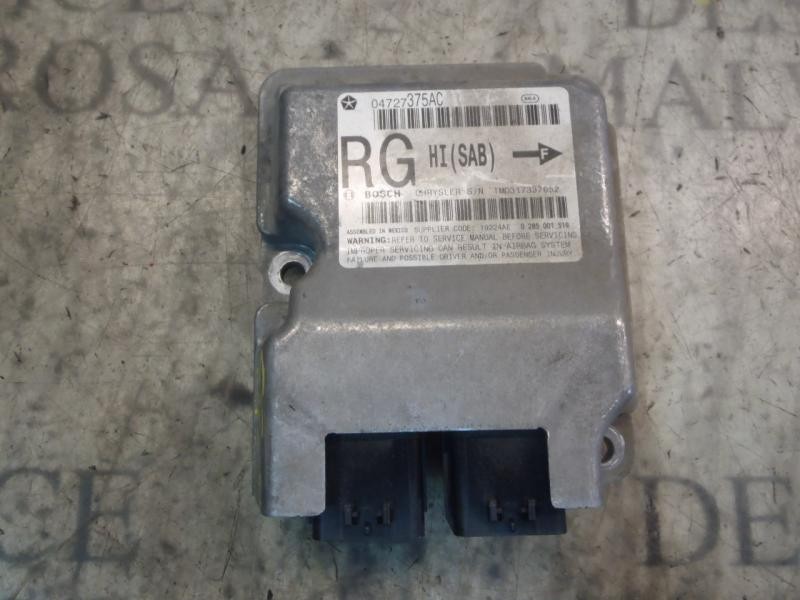 Recambio de centralita airbag para chrysler voyager (rg) 2.5 crd se referencia OEM IAM   
