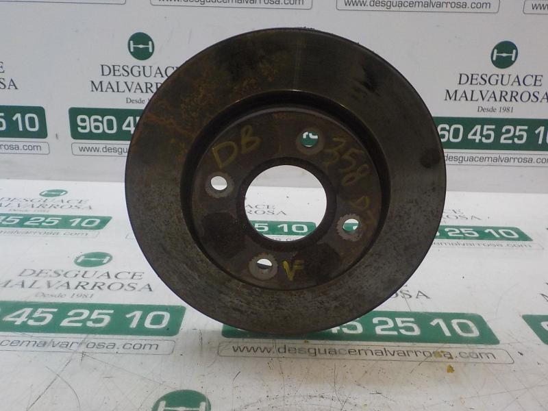 Recambio de disco freno delantero para ford fiesta (cb1) 1.6 tdci cat referencia OEM IAM 1679853  