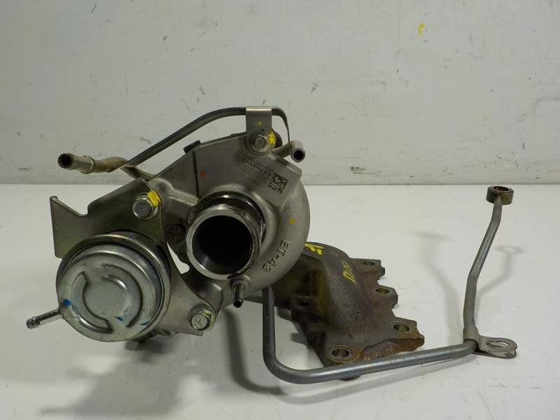 Recambio de turbocompresor para renault clio iv 0.9 tce energy bivalent. gasolina / gpl referencia OEM IAM 144108035R 144108035R