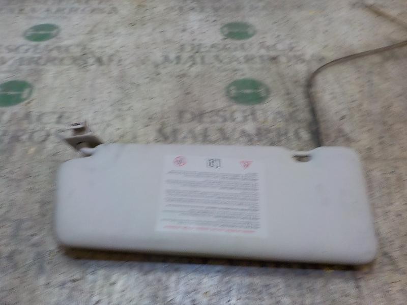 Recambio de parasol derecho para renault megane iii berlina 5 p 1.9 dci diesel referencia OEM IAM 964007324R  
