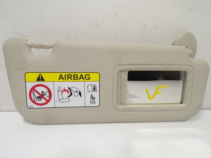 Recambio de parasol derecho para toyota corolla (e21) sedan 1.8 16v hybrid referencia OEM IAM 7431002P60A0  