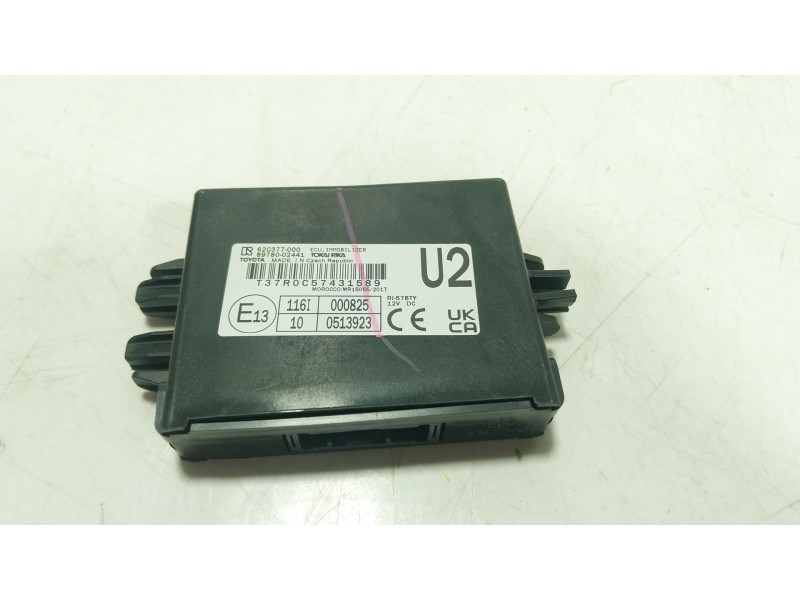 Recambio de modulo electronico para toyota yaris cross (mxp_) 1.5 hybrid (mxpj10) referencia OEM IAM 897H002011 8978002441 62C37