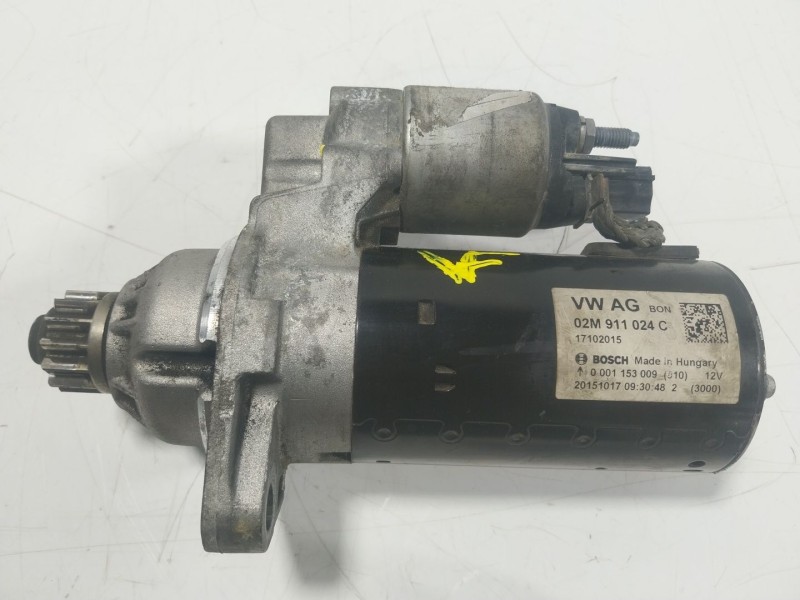 Recambio de motor arranque para seat alhambra (710, 711) 2.0 tdi referencia OEM IAM 02M911024C 02M911024C 