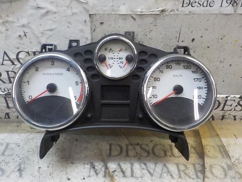 Recambio de cuadro instrumentos para peugeot 207 1.6 16v hdi fap referencia OEM IAM   