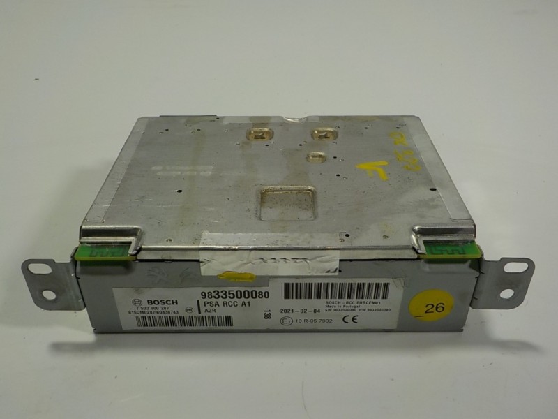 Recambio de sistema audio / radio cd para peugeot 208 (p2) 1.2 puretech referencia OEM IAM  9833500080 7503900287