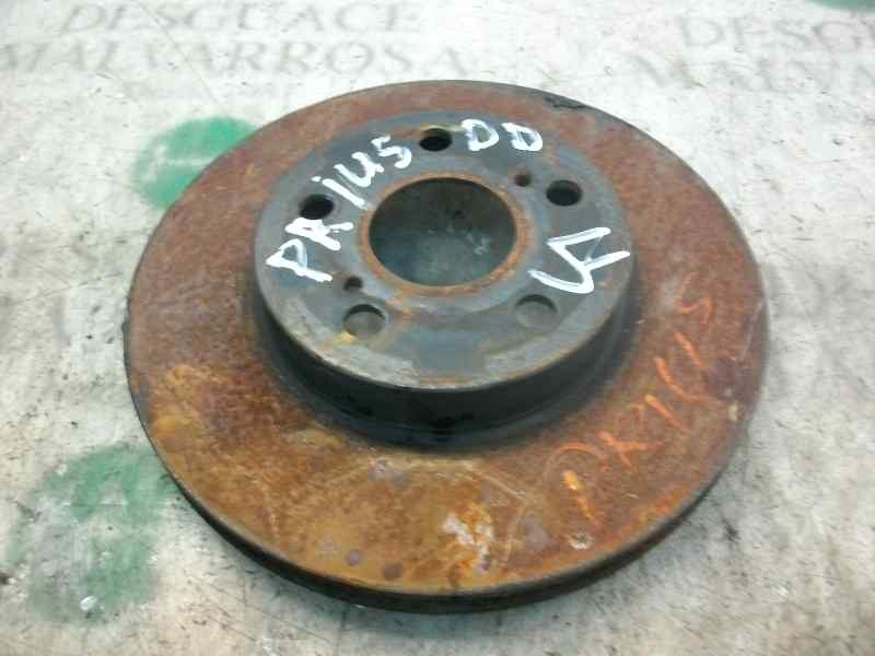 Recambio de disco freno delantero para toyota prius (nhw11) referencia OEM IAM   