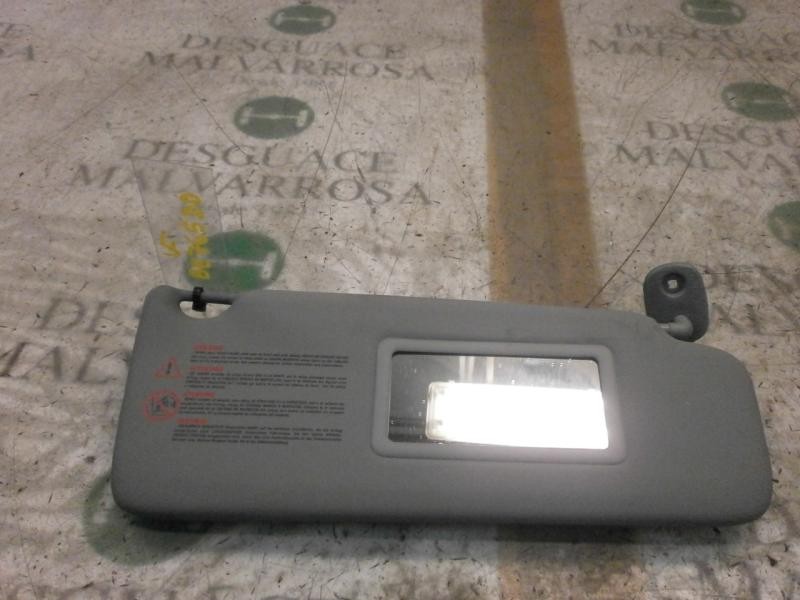 Recambio de parasol derecho para renault clio ii fase ii (b/cb0) campus referencia OEM IAM   