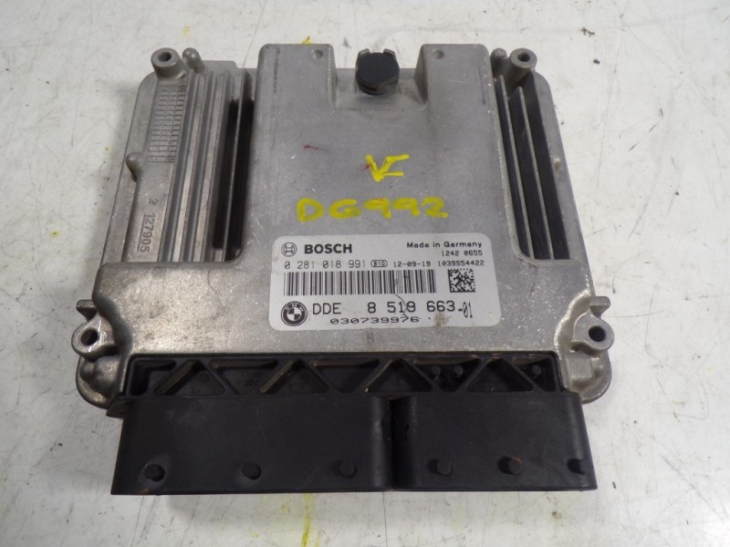 Recambio de centralita motor uce para bmw mini (r56) one d referencia OEM IAM 13618519663 851966301 0281018991