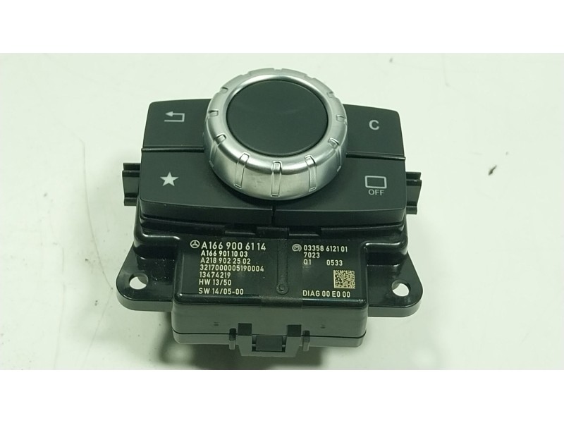 Recambio de mando multifuncion para mercedes-benz clase g (w463) g 350 d (463.348) referencia OEM IAM A1669002609 A1669006114 