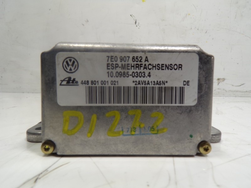 Recambio de centralita asr para volkswagen touareg (7la) tdi r5 referencia OEM IAM 7H0907652 7EO907652A 