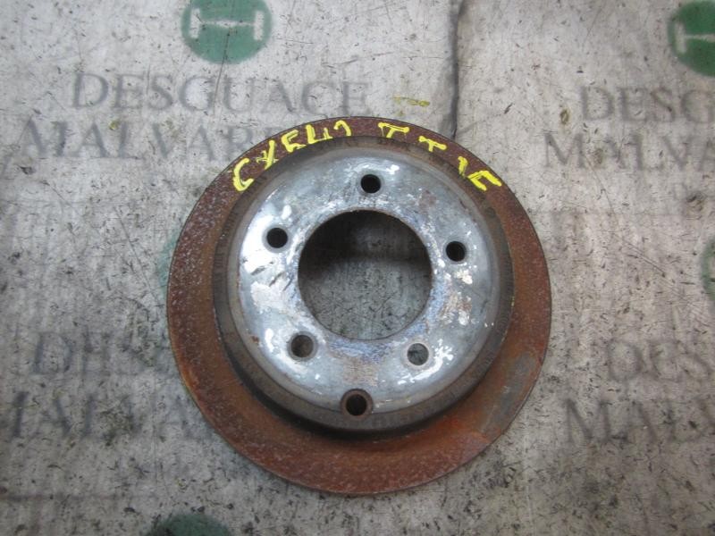 Recambio de disco freno trasero para chrysler jeep compass 2.0 crd cat referencia OEM IAM 4743999AA  