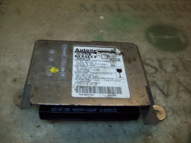 Recambio de centralita airbag para renault megane ii berlina 3p confort authentique referencia OEM IAM   