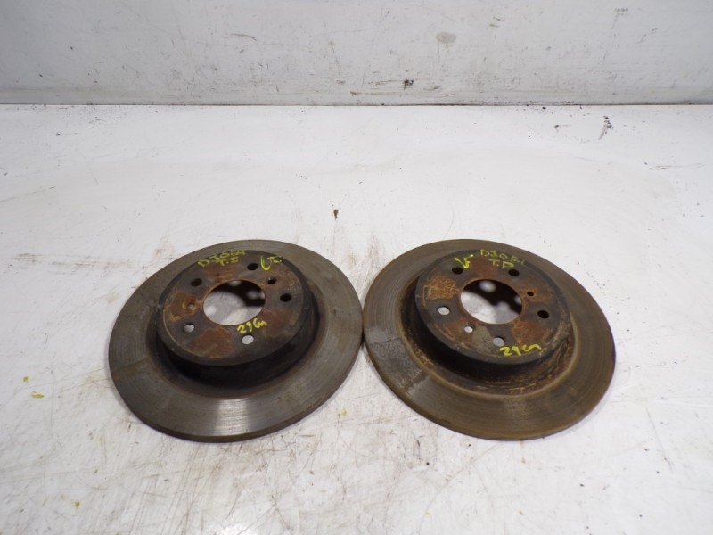 Recambio de disco freno trasero para nissan qashqai (j11) acenta referencia OEM IAM 432064EA0B  