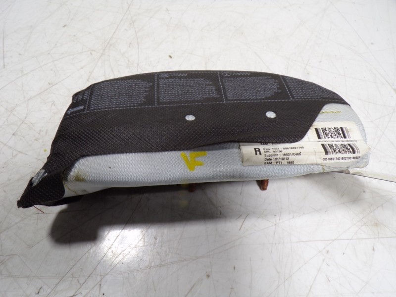 Recambio de airbag lateral delantero derecho para fiat 500 l (330) pop star referencia OEM IAM 51889174 00518891740 
