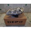 Recambio de faro izquierdo para renault kangoo (f/kc0) dekathlon (kcoa/c/d/h) referencia OEM IAM   