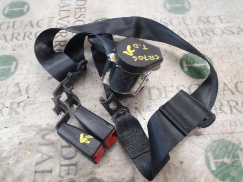 Recambio de cinturon seguridad trasero derecho para seat leon (5f1) 2.0 tdi referencia OEM IAM 5F0857805ARAA  