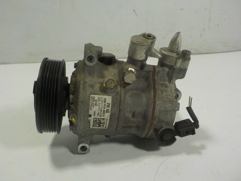 Recambio de compresor aire acondicionado para seat ibiza (6p1) 1.4 tdi referencia OEM IAM 5Q0816803 5Q0816803F 