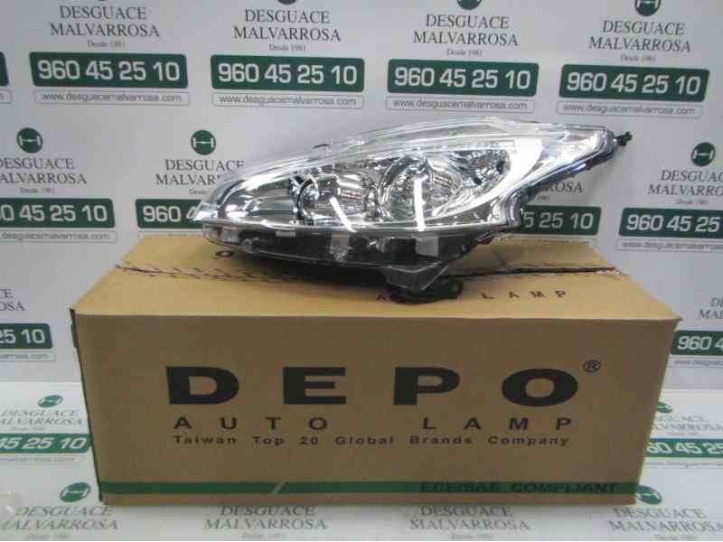 Recambio de faro izquierdo para peugeot 208 allure referencia OEM IAM  4034963 