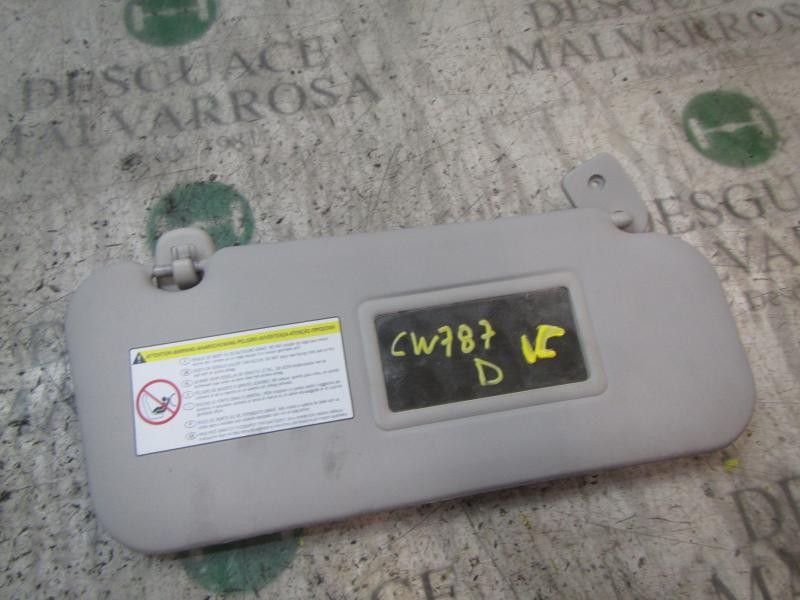 Recambio de parasol derecho para peugeot 207 x-line referencia OEM IAM   