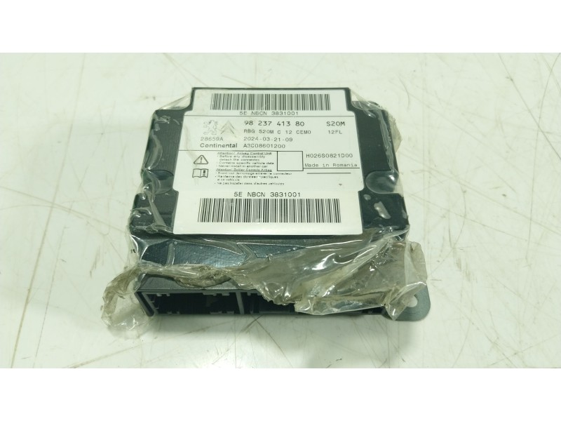 Recambio de centralita airbag para citroën c3 iii (sx) 1.2 puretech 82 referencia OEM IAM 1663836480 9823741380 