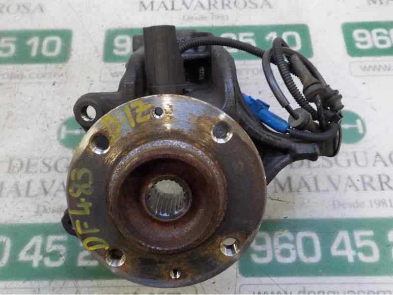 Recambio de mangueta delantera izquierda para citroën c-elysée 1.2 12v vti referencia OEM IAM 1607557480  