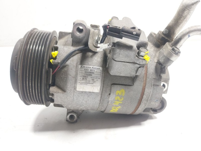 Recambio de compresor aire acondicionado para nissan qashqai i (j10, nj10) 1.6 referencia OEM IAM 92600BB01A 92600BB01A 